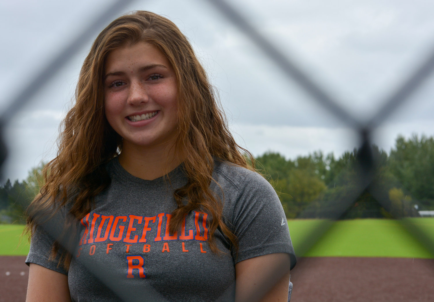 Elizabeth Peery, a sophmore at Ridgefield High School, doesn’t let her Type 1 diabetes stand in the way of her passion of playing softball.